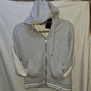 NEW Polo Ralph Lauren Grey Hoodie (Mens Small, Womens Large)